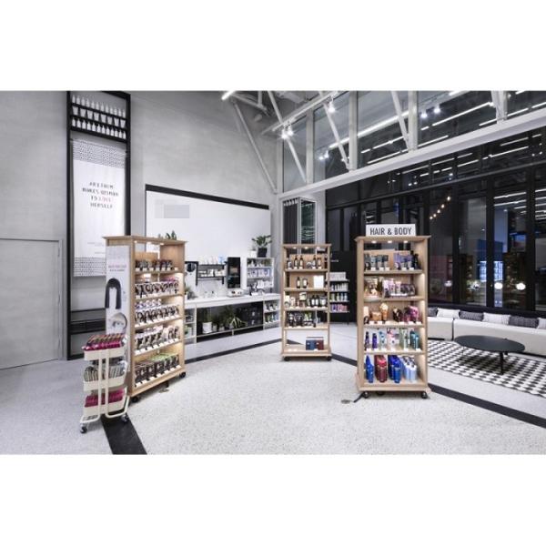High End Commercial Stainless Steel Racks Metal Display Stands