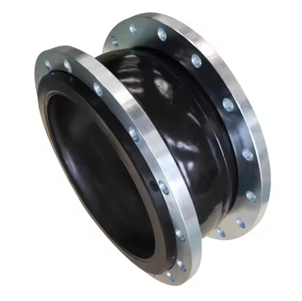 Single Ball Flange Rubber Expansion Joint NBR EPDM Stainless Steel Flange