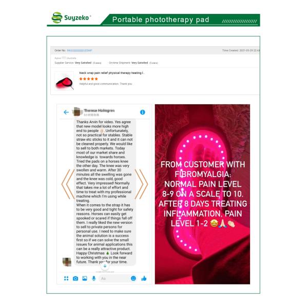 Protection photodynamique de thérapie de lumière rouge de PDT 660nm avec 152pcs LED