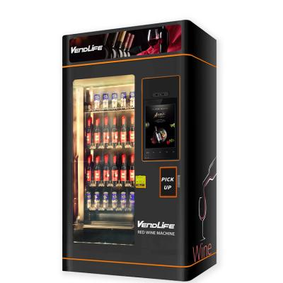 110V Moet Et Chandon Vending Machine com condensationproof do identificador da idade