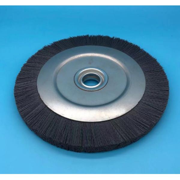 Diameter 200mm Abrasive Wire Polishing Wheel Brush Surface Grinding Deburring Brush Wheel
