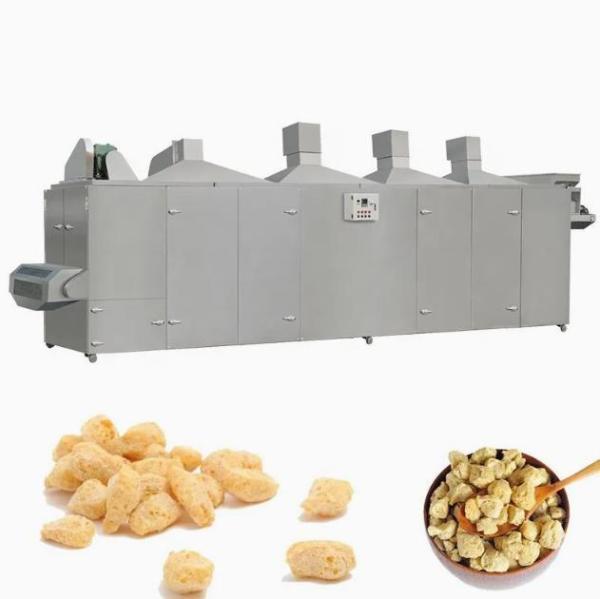 Chaîne de fabrication texturisée/de fibre d'extrudeuse végétarienne de casse-croûte