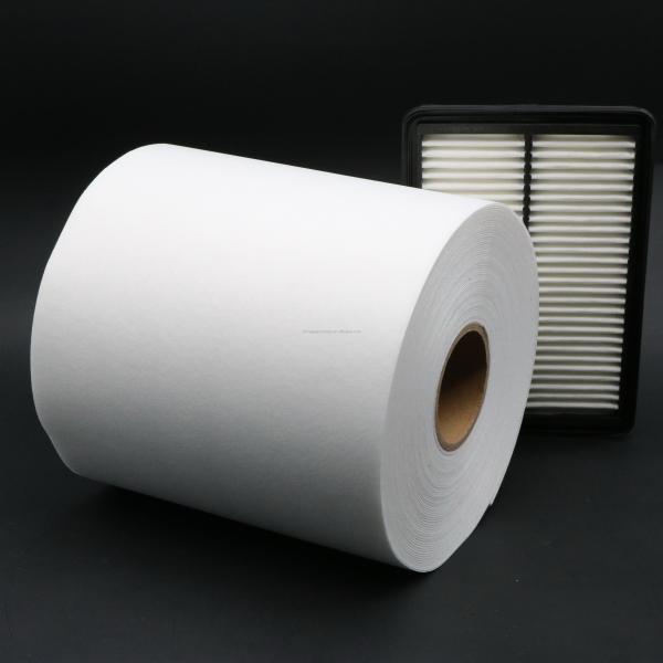 Ткань PP белая 250 Gsm не сплетенная для делать воздушного фильтра автомобиля