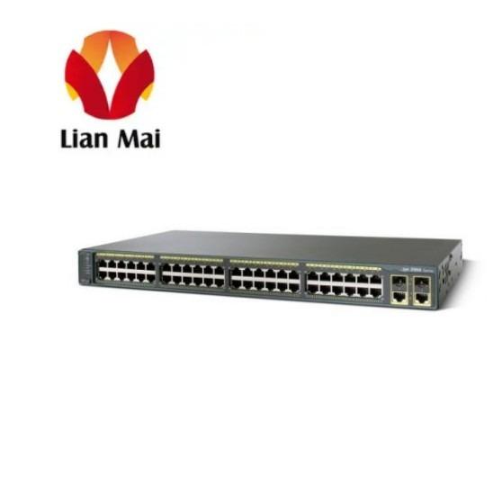 Cisco 2960 Switch de la série L 48 ports Gigabit 4X10G SFP Lan Lite WS-C2960L-48TQ-LL