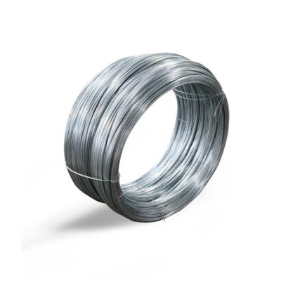 Fio de aço galvanizado de alta elasticidade galvanizado de grande resistência da mola do fio de aço