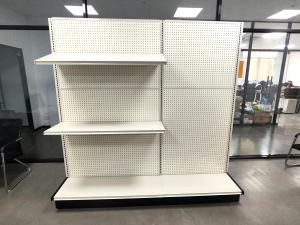 Removable Shelves Island Gondola Shelving Clothing Gondola Display Non Rusting