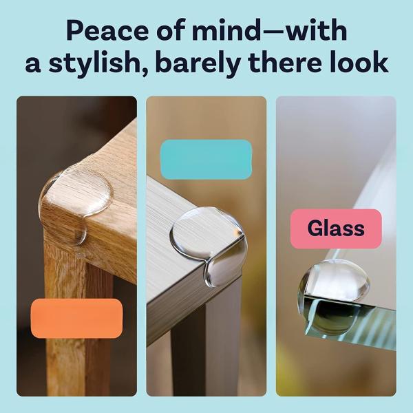 Clear And Transparent Corner Bumpers For Furniture Sphere Shape 8g