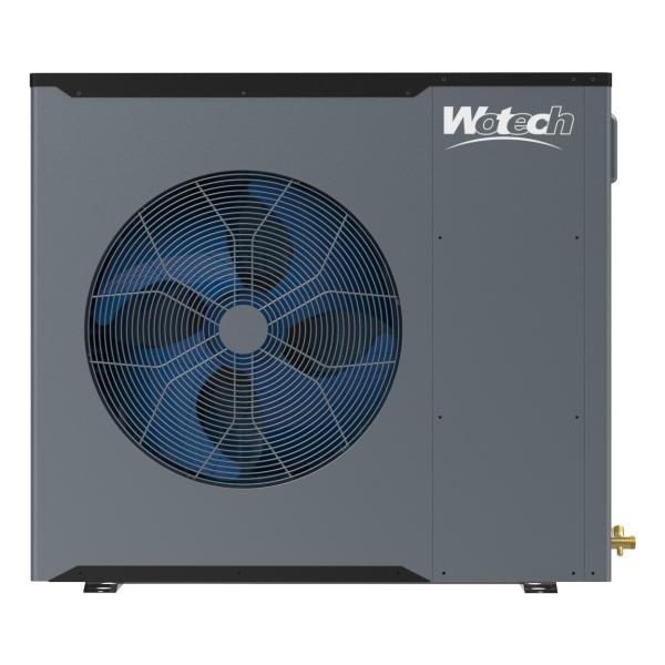 Silk Screen Printing Split Inverter Heat Pump for Winter Hot Water R32 14kw Low Noise