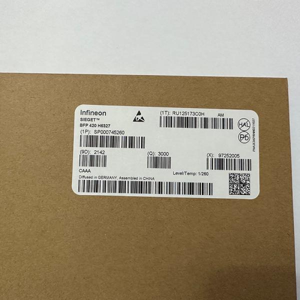 BFP420H6327XTSA1 インフィニオン NPN シリコンRFトランジスタ