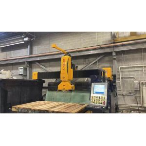 Powerful 5 Axis Stone Bridge Cutting Machine For Special Shape Arbitrary-shaped Lines