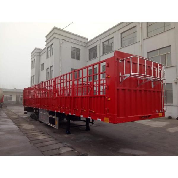 Axles Pig Transport Horse Carriage Fence Semi Trailer Customized Size