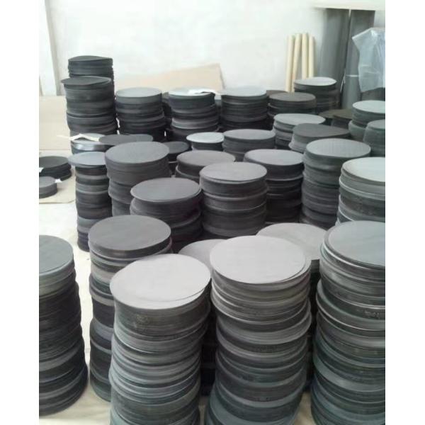 Polished Wire 304 Stainless Steel Mesh Filter Discs 250mm Diameter Wear Proof