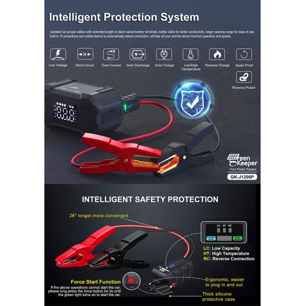 20000mah литий батарейный пакет Автомобильный ускоритель Power Bank прыжок стартер для автомобильных шин воздушный насос