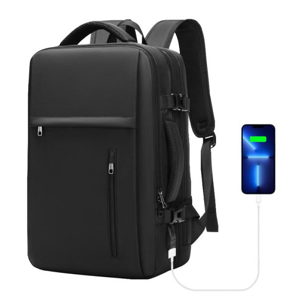 Factory wholesale New large capacity raincoat backpack business travel laptop backpack bag men