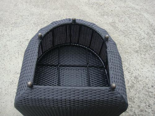 3 Seat - 4 Seat Aluminum Frame Fashion Outdoor Rattan Sofa Set