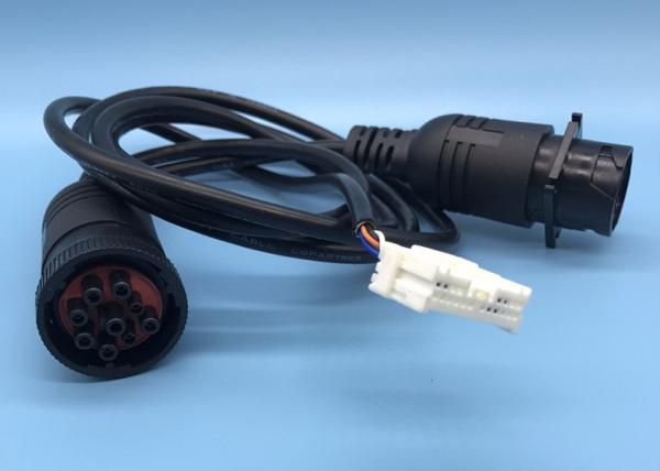 Deutsch 9-Pin J1939 Female to Yazaki 20 Pin Female and J1939 Male Splitter Y Cable