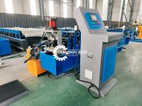 3 5t Sistema de control PLC Roller Shutter Roller Forming Machine 45 Rollers de acero Comercial