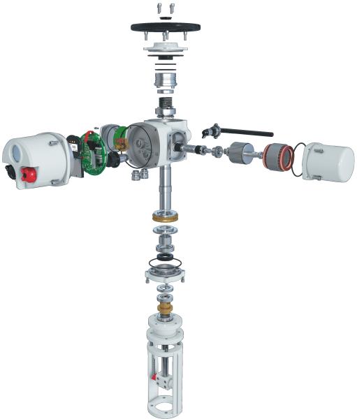 OEM Intelligent Adjustment Electric Valve Actuator Electric Linear Actuator