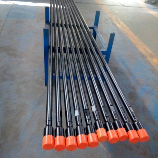 2 pulgadas de pintura de pulverización Gt60 DTH tuberías de perforación agujero de explosión de perforación de roca de perforación