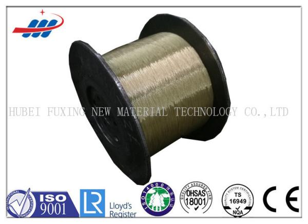 Professional 0.30MM Brass Coated Steel Wire For Tyre , Good Conductivity
