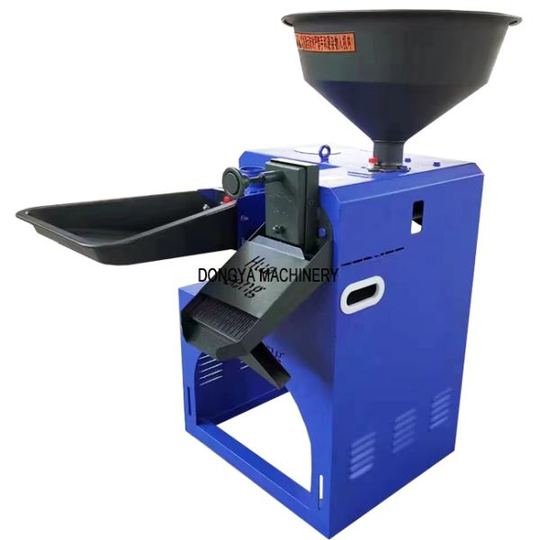 2.2kw Single Phase Fine Bran Mini Rice Mill Machine For Home 180KG Per Hour