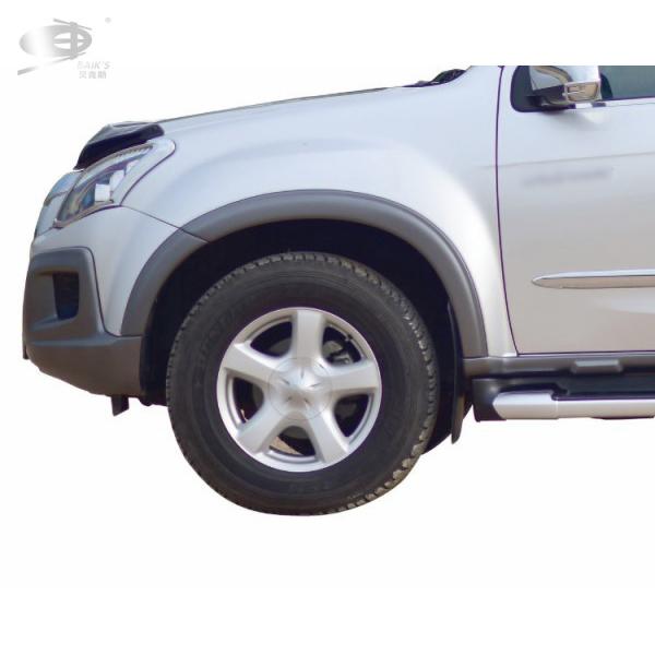 SGS 3 Inch Fender Flares , Front And Rear Slim Fender Flares For D-MAX 2007-2011