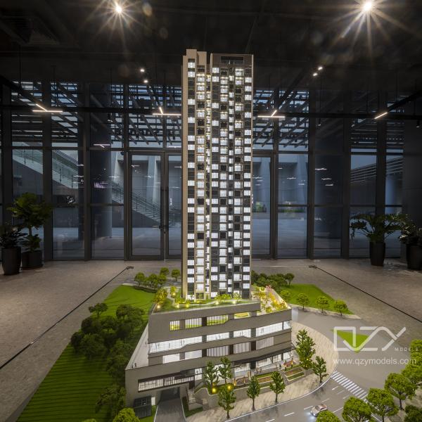 Архитектурные миниатюры Shenzhen Talents Housing Group- 1:100 Модель резиденции Юнпан