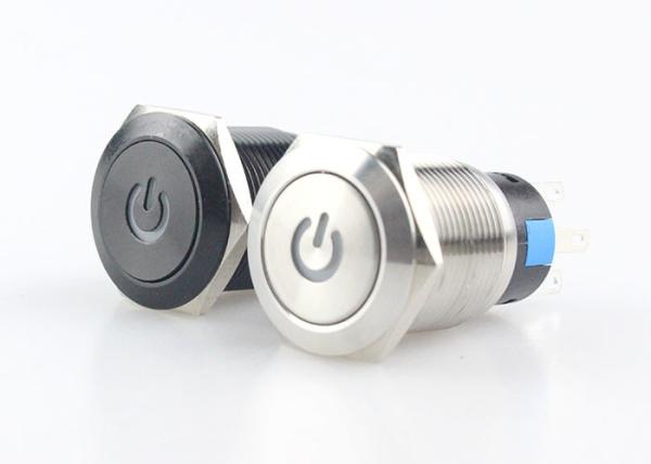 Momentary Push Button Switch LED Illuminated 1NO 1NC IP67 Nice Touch Feeling