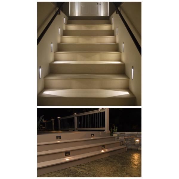 Recessed LED Wall Lights  IP65 Aluminum Outdoor LED Step Light