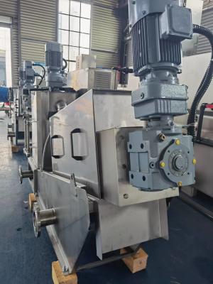 Máquina de secagem da lama contínua da imprensa de parafuso