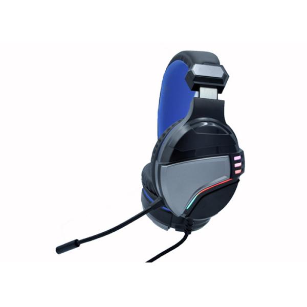 Шлемофон USBplug RGB Ps4, привел держатель светлых вверх наушников игры стальной