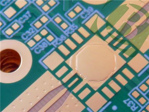 F4BM220 PCB weith Double-Sided 1oz or Hoz copper weight 6.0mm Thick and ENIG surface finished