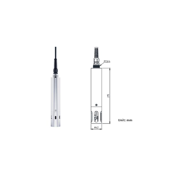 Digital Sodium Ion Sensor – Na⁺ Probe For Power, Water, Pharma & Industry, RS485 Modbus