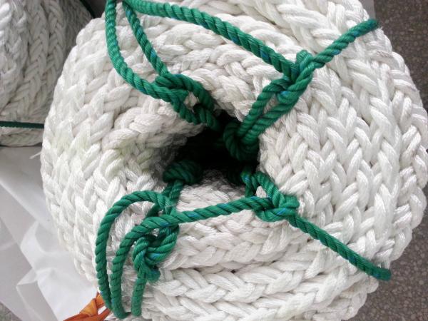 Customized 8 Or 12 Strands Anti-aging Nylon Rope For Deep-sea Aquaculture Marine
