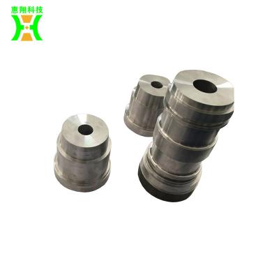 Pinos plásticos pretos das peças, do ejetor Ra0.6 e as luvas do molde de Oxygened