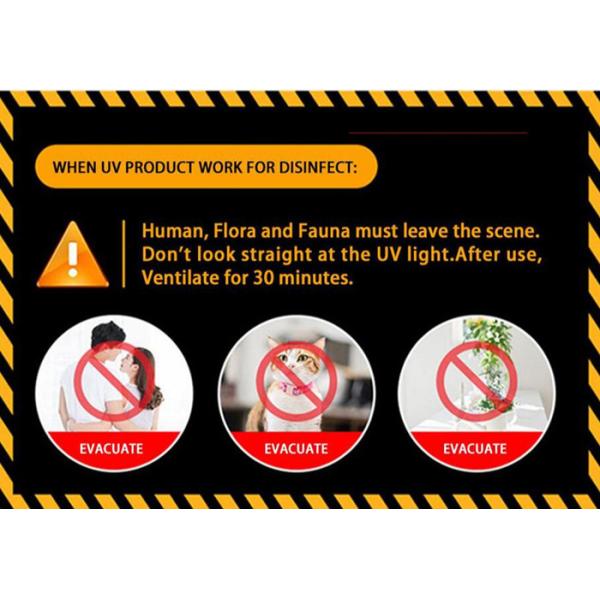 Портативное 6V 260-280nm привело гермицидную лампу для спальни и комнаты прожития