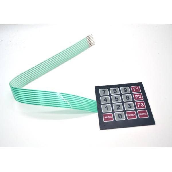 Переключатель мембраны водоустойчивого полиэстера стандартный, клавиатура перекл