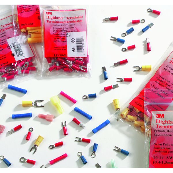 electrical terminals 3M MNI10-250DFIX-BOTTLE designed for consistent performance in harsh environments