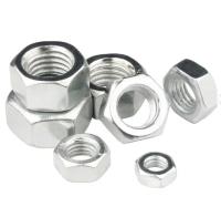 M3-M72 Hex Head Nuts Din 934 Zinc Plated  4.8 8.8 Grade Carbon Steel Fasteners
