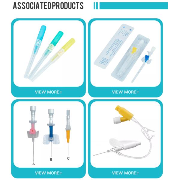 20G Y Type Iv Cannula Pink For Emergency Infusion Blood Transfusion