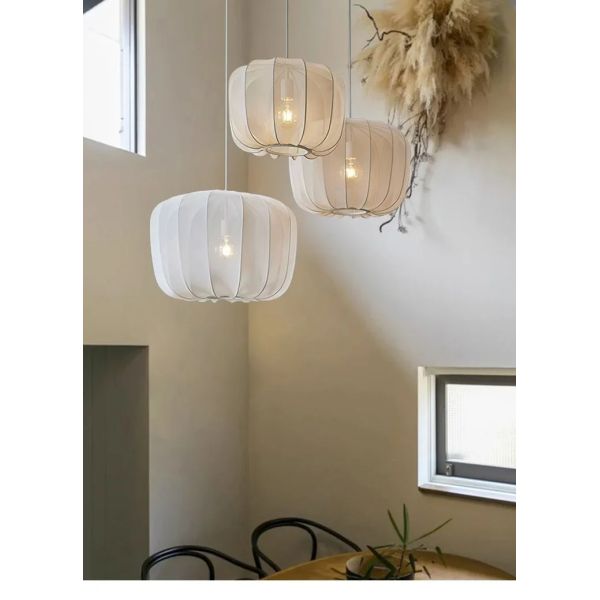 Nordic Designer Fabric Art Chandeliers Home Decor Retro Pendant Lamp (WH-VP-321)