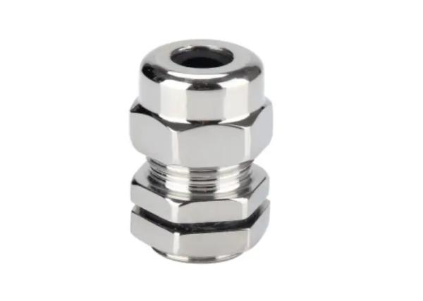 ROHS CE PG13.5 304 Stainless Steel Cable Gland With Strain Relief Cord Connector