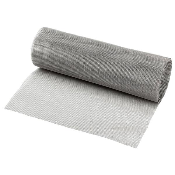 Plain Weave 100 200 300 400 500 Micron Stainless Steel Woven Wire Mesh