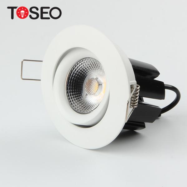 wattagem cortada 75mm Downlights Recessed ajustável do diodo emissor de luz Downlights 11