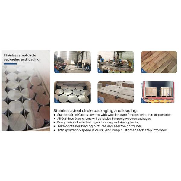Металлическая пластина круга диска нержавеющей стали SS 430 круглая для Cookware