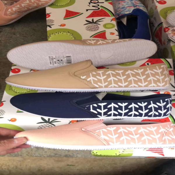 Ladies 2style Shoes Casual And Fashion Printed Pattern Multicolor Size 35to40 navy color