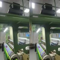 501 de plata reacondicionan la máquina del telar de la etiqueta con la cabeza del telar jacquar