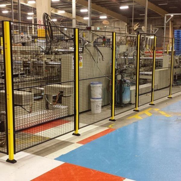 500*1000mm 1000*2000mm Size Robot Safety Fence Physical Isolation for Enhanced Safety