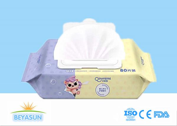 Custom Vitamin E Mouth Hand Cleaning Disposable Biodegradable Baby Cleansing Soft Wipes Baby Wet Wipes