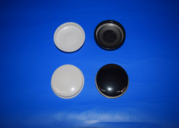 High Polishing Aluminium Zirconia Ceramic Parts / Ceramic Bottle Caps Threaded